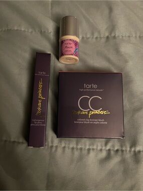 Set of 3 Tarte products to achieve that summer glow- NIB Park Ave Princess